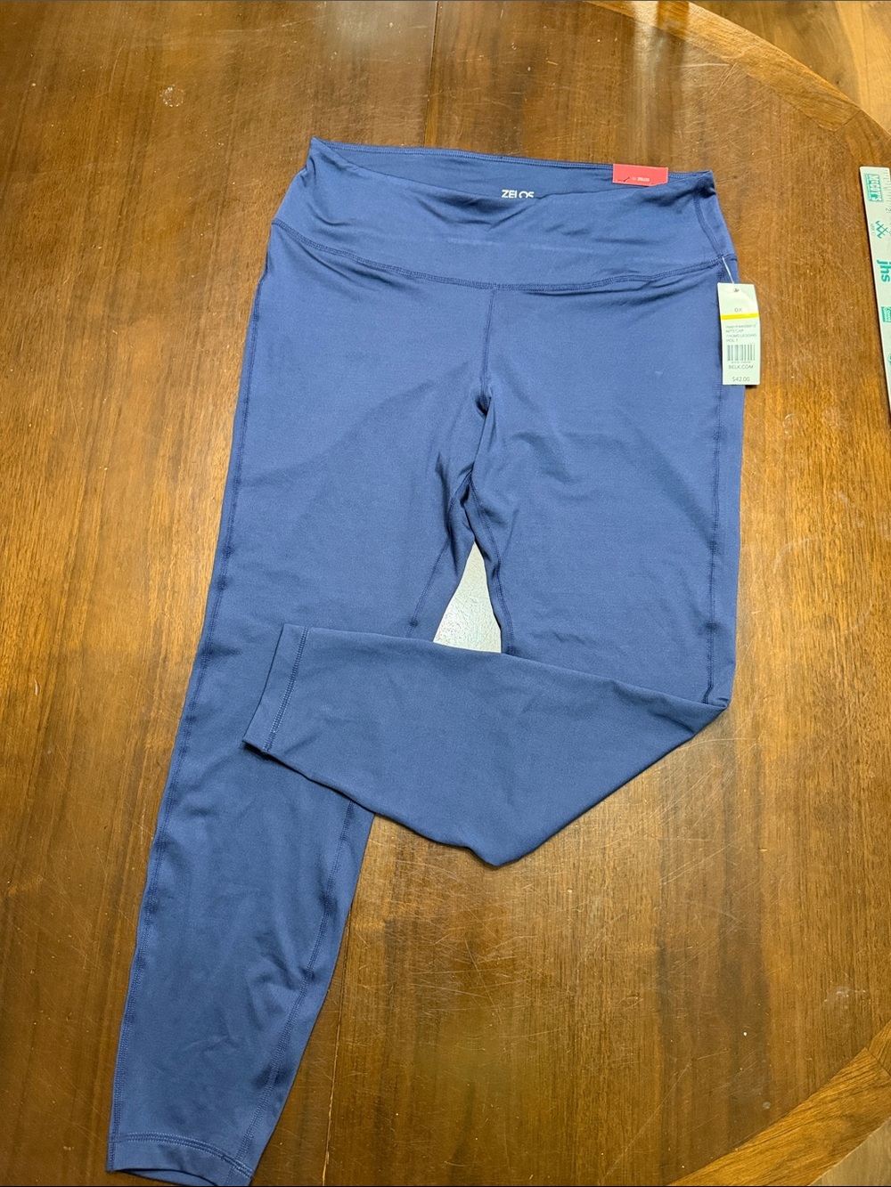 NWT Zelos Navy Blue Leggings Size 0X